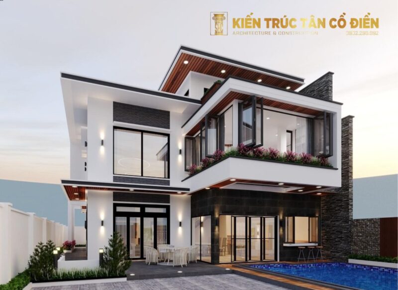 Thiết kế mặt bằng biệt thự 2 tầng khoa học là nền tảng tạo nên một không gian sống tiện nghi