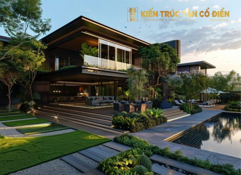 Biệt thự vườn xanh – xu hướng sống bền vững đang trở thành lựa chọn ưu tiên của nhiều gia chủ