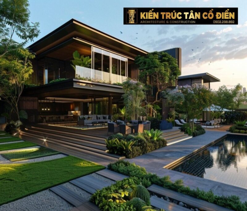 Những mẫu biệt thự vườn được ưa chuộng hiện nay đang trở thành lựa chọn hàng đầu của nhiều gia chủ yêu thích không gian sống xanh