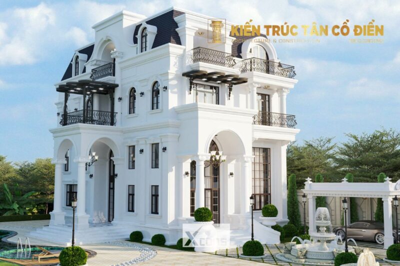 Tân cổ điển là sự cách tân từ phong cách cổ điển, giữ lại những tinh hoa sang trọng nhưng giản lược bớt chi tiết rườm rà