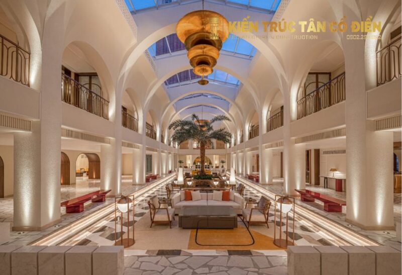 Khách Sạn Phong Cách Địa Trung Hải 1 Khách sạn phong cách Địa Trung Hải đang trở thành một trong những chiến lược kinh doanh và kiến trúc bùng nổ