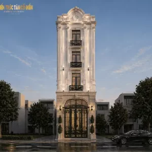 Nhà Phố Tân Cổ Châu Âu