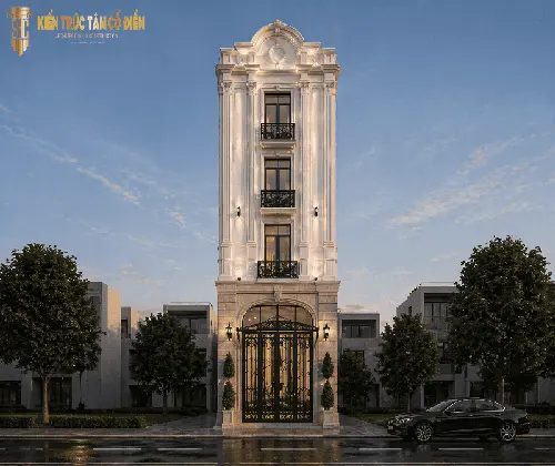 Nhà Phố Tân Cổ Châu Âu