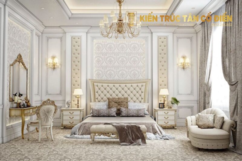 Phòng ngủ không chỉ là nơi ngủ mà còn trở thành không gian tận hưởng cuộc sống đầy cảm xúc và đẳng cấp.