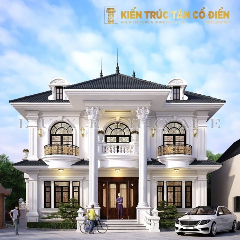 Đây là phong cách dung hòa giữa sang trọng và thực tế, phù hợp với phần lớn gia chủ Việt hiện nay