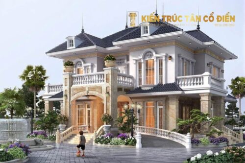 Với sự kết hợp hoàn hảo giữa kiến trúc châu Âu và mái Thái truyền thống, đây chính là xu hướng kiến trúc bền vững, phù hợp với Việt Nam