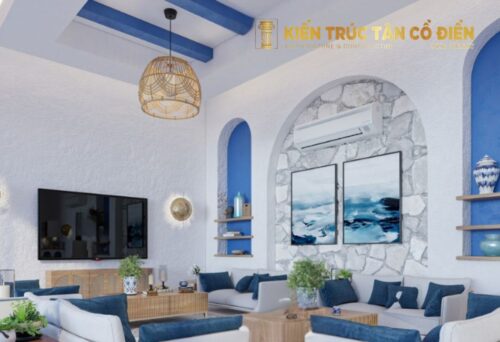 Phong cách kiến trúc và nội thất Mediterranean lại tôn vinh những gì mộc mạc, thuần khiết từ thiên nhiên