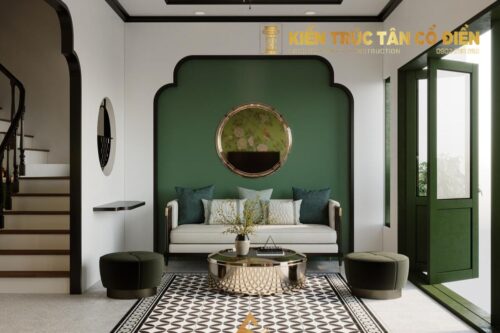 Phối màu trong thiết kế Indochine chuẩn không phải là việc chọn màu đẹp, mà là việc tạo ra một không gian có cảm xúc