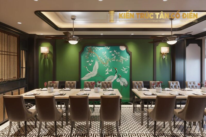 Nhà hàng phong cách Indochine sang trọng 2 Nhà hàng phong cách Indochine sang trọng không chỉ là một xu hướng, mà là một chiến lược kinh doanh thông minh trong ngành F&B.