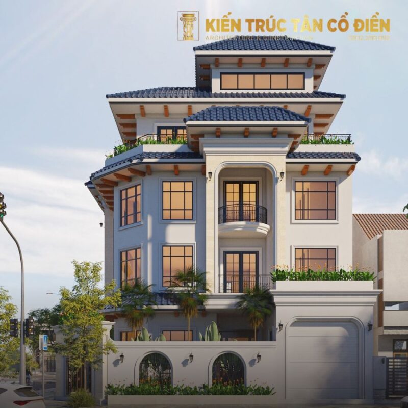 Nhà tân cổ điển không những không lỗi thời mà còn là một trong những phong cách kiến trúc có giá trị thẩm mỹ bền vững nhất
