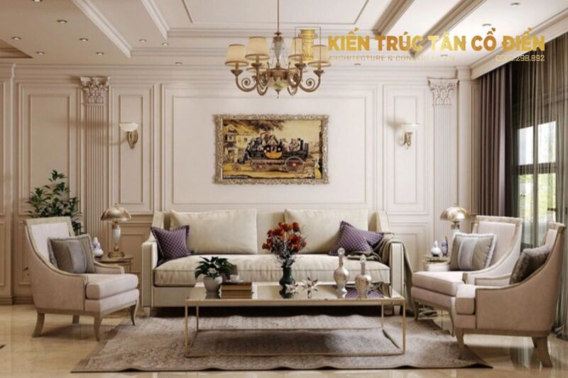 ội thất tân cổ điển là sự giao thoa giữa vẻ đẹp cổ điển quý phái và phong cách hiện đại tiện nghi.