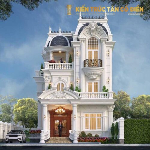Một công trình tân cổ điển được làm đúng sẽ giữ được vẻ đẹp sang trọng hàng chục năm, thậm chí càng lâu càng giá trị.
