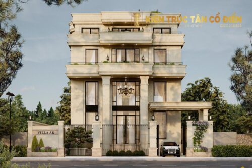 Nếu bạn hướng đến sự sang trọng, đẳng cấp và giá trị lâu dài, nhà tân cổ điển đẹp là lựa chọn lý tưởng