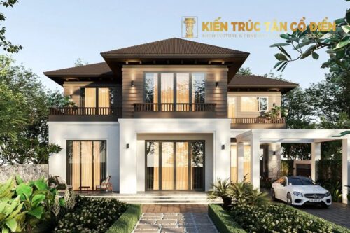 Mẫu biệt thự Indochine 2 tầng đẹp không chỉ là xu hướng mà còn là lựa chọn thông minh cho cuộc sống hiện đại tại Việt Nam